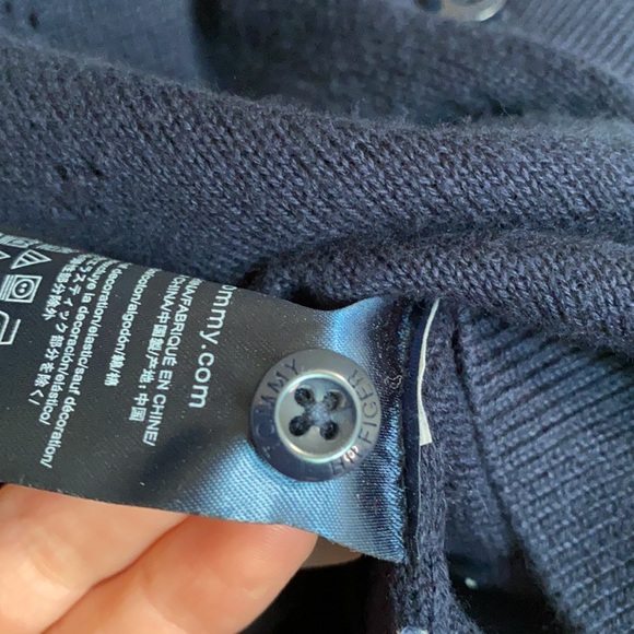 Tommy Hilfiger navy cardigan - Picture 5 of 5